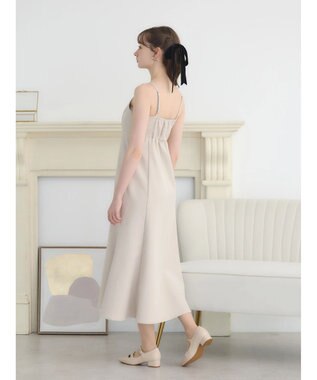 earth music&ecology ＳＥＴ２点レースボレロ＋キャミワンピース Beige