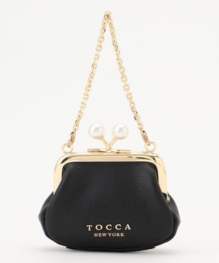 TOCCA POINT OF PEARL EARHOLDER 小物入れ ブラック系