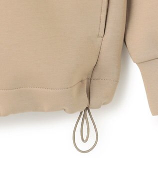 23区 S 【洗える】コットンエアーダンボール ドロスト フーディー ベージュ系