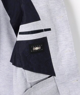 JOSEPH ABBOUD 【キングサイズ・JAPANファブリック/清涼/軽量】クールバスケット ブルゾン パープル系