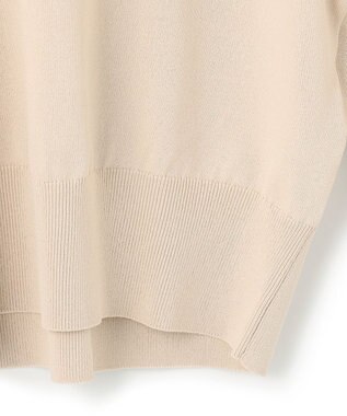 ICB 【WEB限定カラーあり・洗える】シンセティックハイゲージ Vネックプルオーバー ベージュ系