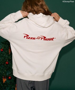 AMERICAN HOLIC 【PIZZA PLANET】フーディースウェット Off White