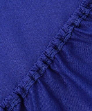 ICB L 【WEB限定・洗える】Ly.COハイゲージ ドルマンスリーブプルオーバー ブルー系