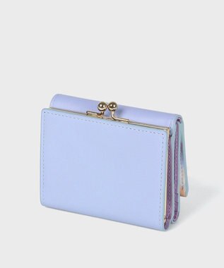 Paul Smith スプレースワールトリム がま口財布 サックスブルー