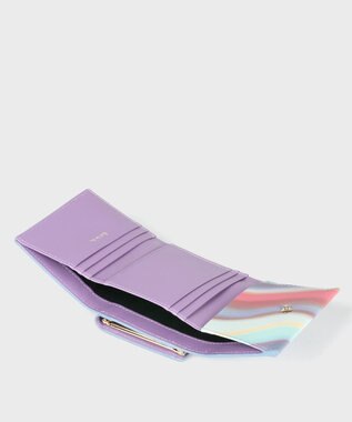 Paul Smith スプレースワールトリム がま口財布 サックスブルー