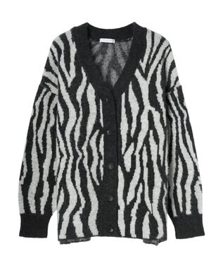 Green Parks 柄アソートニットカーディガン A