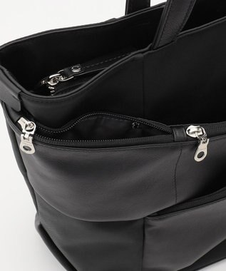 Y'SACCS 【Y'SACCS Gene Line】モルビアン トートバッグ Wide ブラック