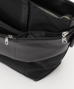 Y'SACCS 【Y'SACCS Gene Line】モルビアン トートバッグ Wide ブラック