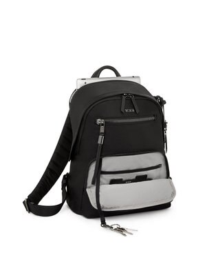 TUMI  レディス  VOYAGEUR 「デンバー」バックパック BLACK/GUNMETAL