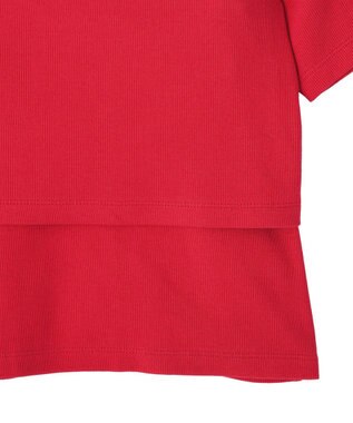 AMERICAN HOLIC 【2点セット】配色キャミ＋Tシャツ Red