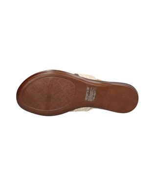 INTER-CHAUSSURES 【ITALIAN SHOEMAKERS】フラワーベルトトングサンダル ベージュ