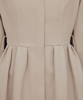 Tiaclasse L 【新色追加】ステンカラードレスコート ライトベージュ