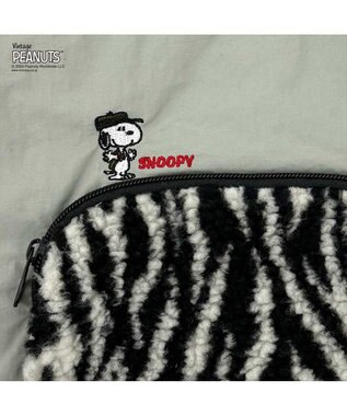 ROOTOTE 8411【スヌーピー】IP.ポシェット.ボア.ピーナッツ-9S 03：グレー