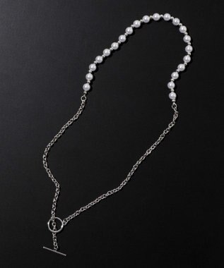 WEGO Mパールミックスチェーンネックレス