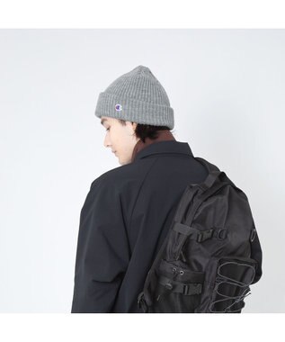 林八百吉商店 Champion　リブニットワッチ 杢グレー