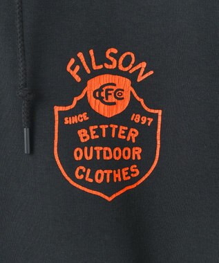 JOSEPH ABBOUD MOUNTAIN 【FILSON】PROSPECTOR GRAPHIC HOODIE　フーディ ブラック系