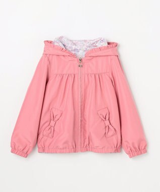 ANY KIDS 【フード取り外し/洗濯機可能】撥水加工リバーシブルゾン ピンク