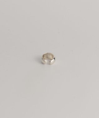 yoaa シルバー925 オーバル イヤーカフ シルバー925