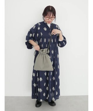 CRAFT STANDARD BOUTIQUE ボンディングパフ巾着ショルダーバッグ Khaki