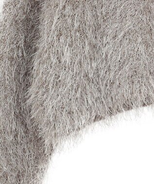 earth music&ecology きらきらフェザーニットプルオーバー Beige