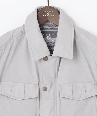 JOSEPH ABBOUD 【ストレッチ/ECO撥水】アクティブレジャーブルゾン ライトグレー系