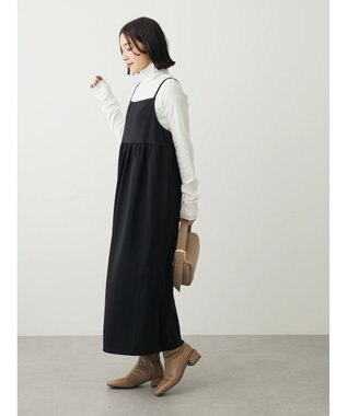 Green Parks ＳＥＴ２点　カーディガン＋ワンピース Black