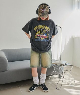 WEGO ヴィンテージウォッシュグラフィックBIGT 柄6