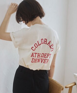 WEGO 【ANGIE VINTAGE】カレッジロゴプリントTee 柄18