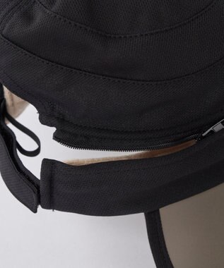 FILA GOLF／marie claire 【marie claire SPORT】つば広2WAYキャップ/サンバイザー ブラック