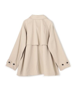 UNFILO Aライン スプリングコート ベージュ