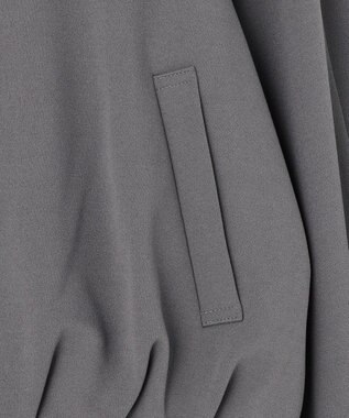 組曲 【先行予約・WEB限定】ジョーゼットジャージー ブルゾン グレー系