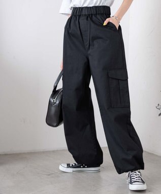 WEGO イージーワイドカーゴパンツ ブラック