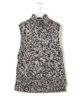 23区 ビッグムリネ ニットベスト モノトーン