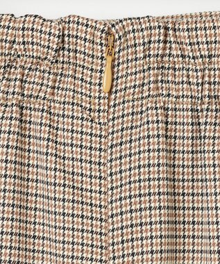 Feroux 【洗える】バックルデザイン タイトスカート ベージュ系2