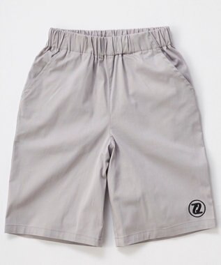 OP／FILA 【SEVEN2】バックブリント ロゴデザインハーフパンツ グレー