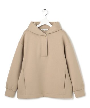23区 S 【洗える】コットンエアーダンボール ドロスト フーディー ベージュ系