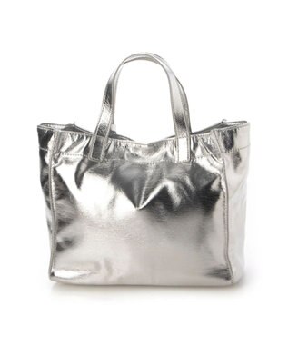 UNBILLION カシュカシュ cachecache / ソフトメタリックショッパートートS シルバー