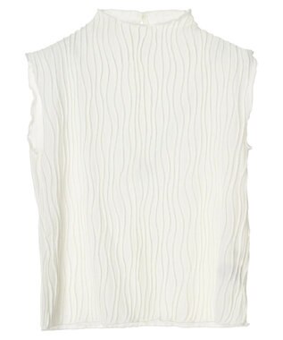 Green Parks ・Ｐｅｔｉｔ　Ｆｌｅｕｒ　ウェーブメロープルオーバー Off White