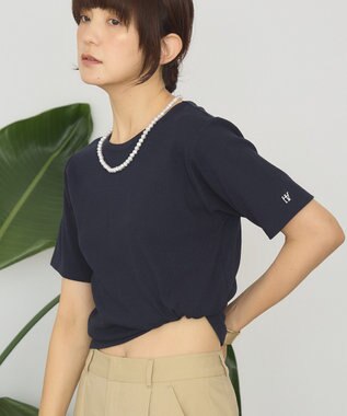 AMERICAN HOLIC 【2点セット】配色キャミ＋Tシャツ Navy