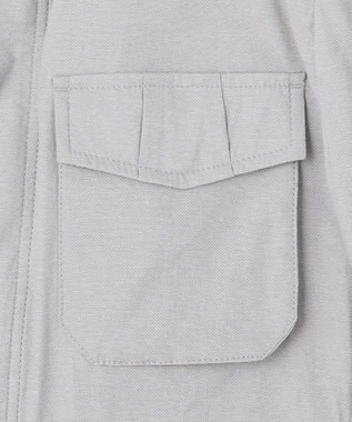 JOSEPH ABBOUD 【ストレッチ/ECO撥水】アクティブレジャーブルゾン ライトグレー系