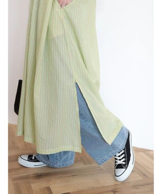 AMERICAN HOLIC ふんわりインドボイルロングワンピース Mint