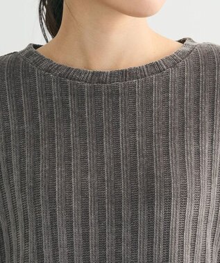 Green Parks ベロアドッキングプルオーバー Gray