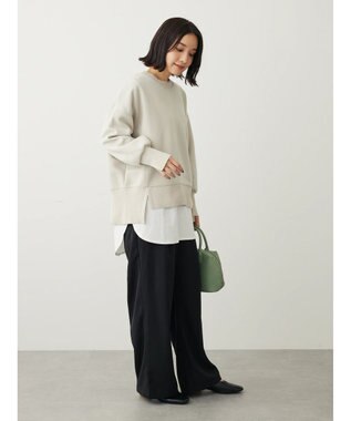 Green Parks ・ｆｕｒｒｙ　ｒａｔｅ　ボンディングプルオーバー Ivory