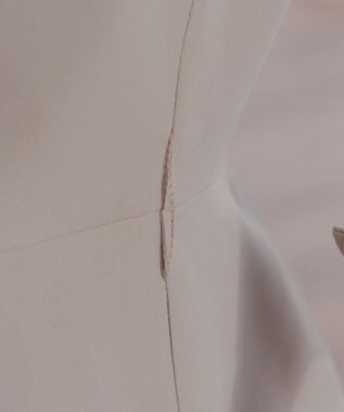 Tiaclasse 【3WAY】リボンブローチ＆ベルト付きフレアワンピース グレージュ