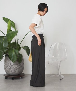 AMERICAN HOLIC 【マルチ機能】カレッジロゴＴシャツ Off White