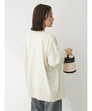 Green Parks 洗える　アソートミドル丈カーディガン Light Beige