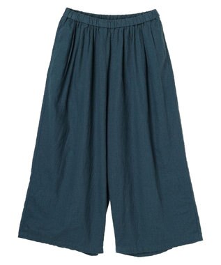 CRAFT STANDARD BOUTIQUE 【キナリノ別注】リネンレーヨンワイドパンツ Navy