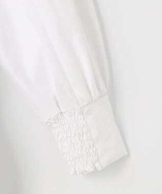 #Newans バルーンヘムブラウス ホワイト