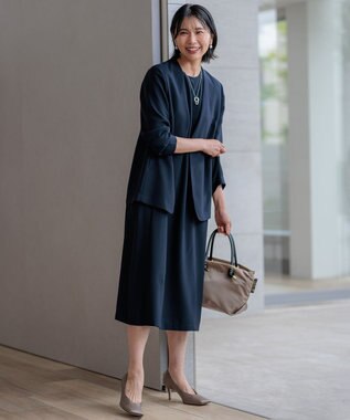 23区 スカーフリングチェーンネックレス シルバー系