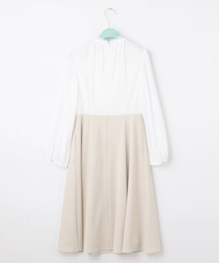 TOCCA 【洗える】SUNNY 長袖ドレス ベージュ系